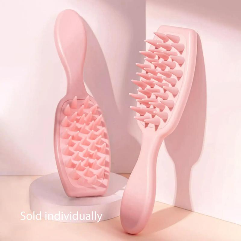 Comfort Long Handle Shampoo Brush, Hair Care Hair Comb, Scalp Massge Comb, Soft Scalp Massager Hair Cleaner, Anti-itching Hair Comb for Healthy Hair Root, Adult Hair Washing Cleaning Comb, Fall Gift, Christmas Gift