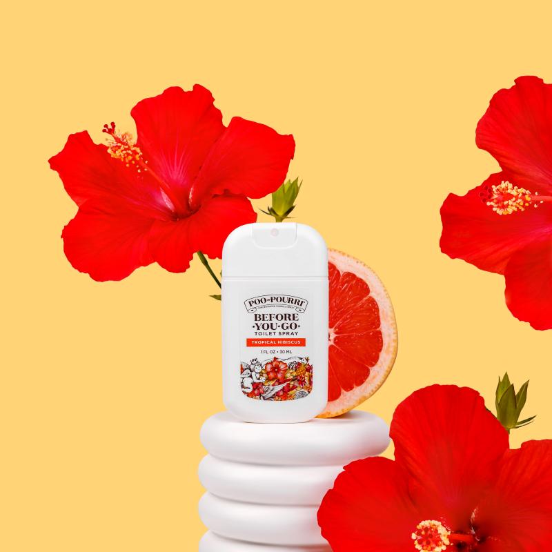 Tropical Hibiscus Pocket Sprayer - Poo~Pourri Toilet Spray