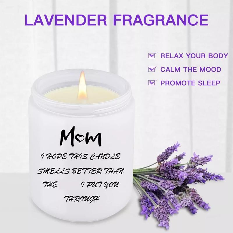 Premium Lavender Eucalyptus Scent Soy Candle 7 OZ-199g 50 Hours Burn Non-Toxi