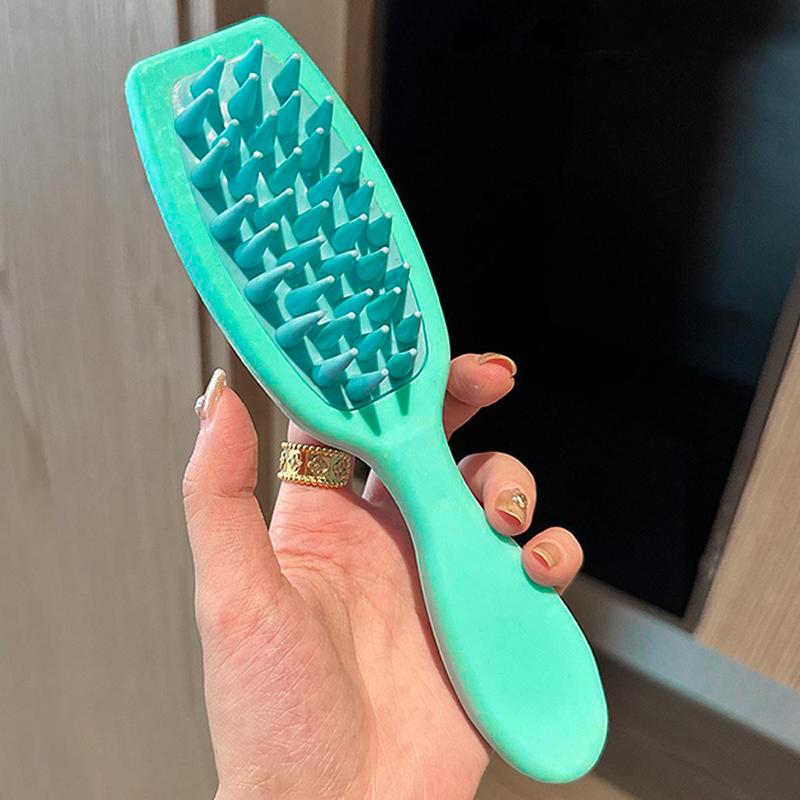 Comfort Long Handle Shampoo Brush, Hair Care Hair Comb, Scalp Massge Comb, Soft Scalp Massager Hair Cleaner, Anti-itching Hair Comb for Healthy Hair Root, Adult Hair Washing Cleaning Comb, Fall Gift, Christmas Gift