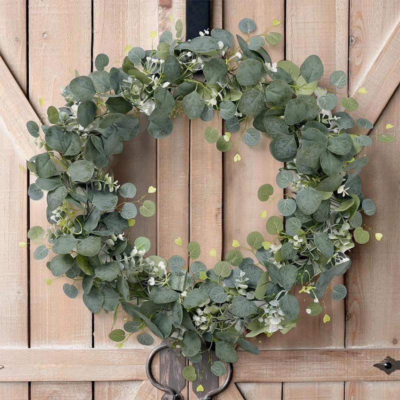 Artificial Eucalyptus Garland for Room Decor, Faux Eucalyptus Leaf Vine, Artificial Hanging Vine Wall Decor, Decorative Plants, Home Decor,  Room Accessories Summer for Gift