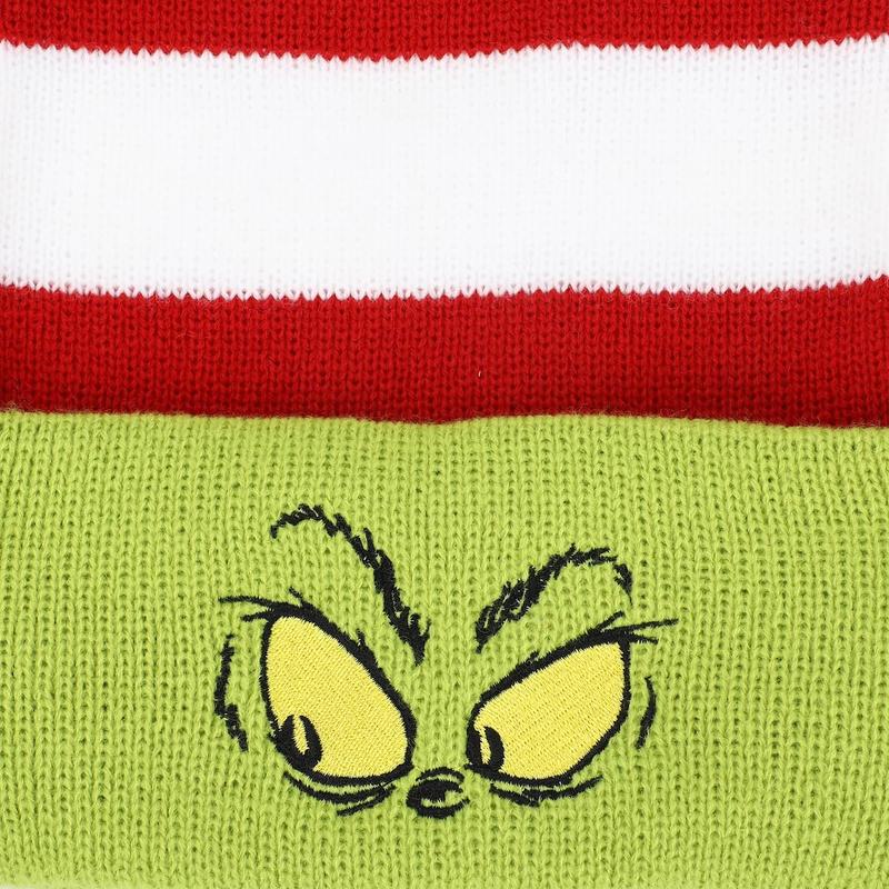 Bioworld Grinch Adult Christmas Santa Hat (One Size) Multicolored