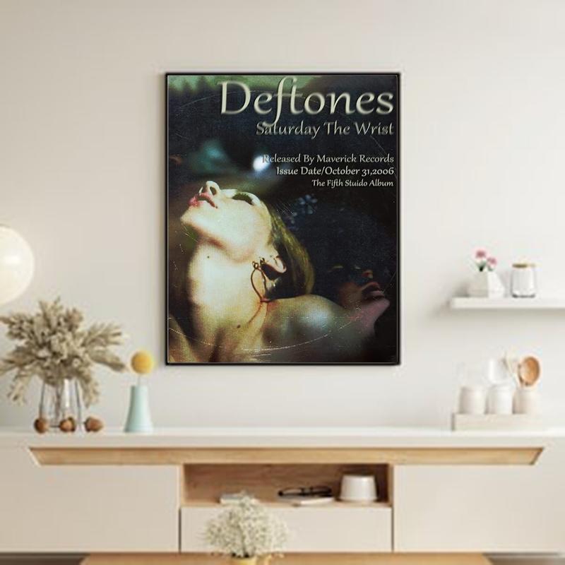 Music Band Poster, Deftones , Saturday Night Wrist Poster, 1999 Deftones Poster