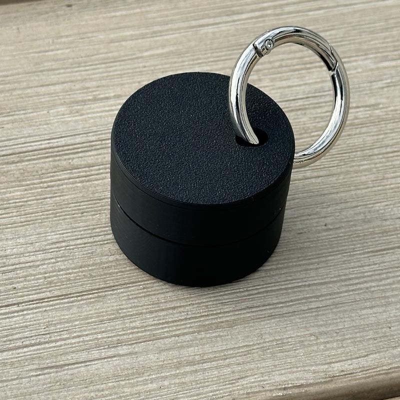 Airtag Travel Ring Box | Keychain Ring Box | Travel Jewelry Holder | Travel Pill Box