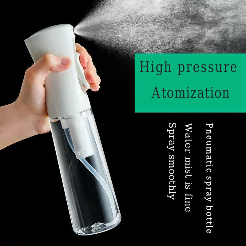 2 count Sprayer Continuous Hair Water Ultra Fine Spray Bottle Propellant Free for cleaning, gardening, 7.04 oz   200 ml bisphenol Organiser Canister