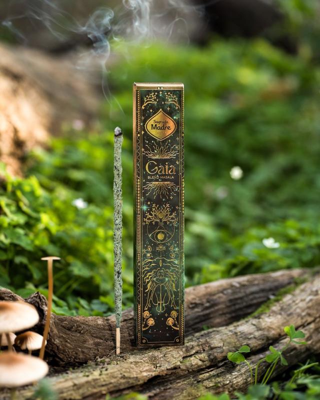 Maha Incense Blend | Sagrada Madre | Nature | Gaia | Rose Petals |Gardenia | Lily | Eucalyptus | Vanilla