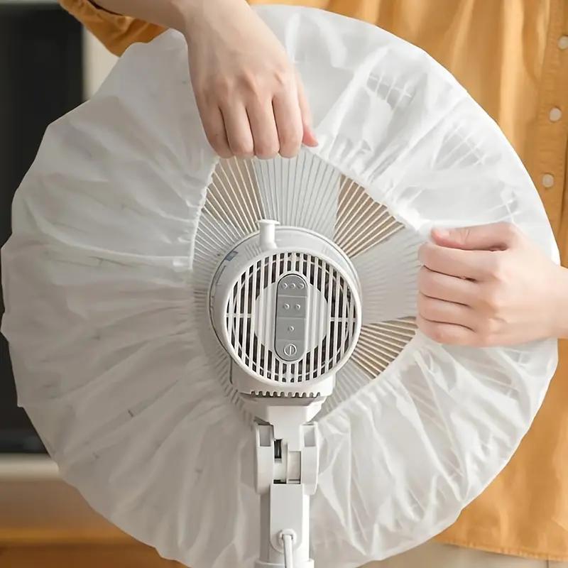 Round Fan Cover, Waterproof Dustproof Fan Cover, Dust Cover for Home Fan