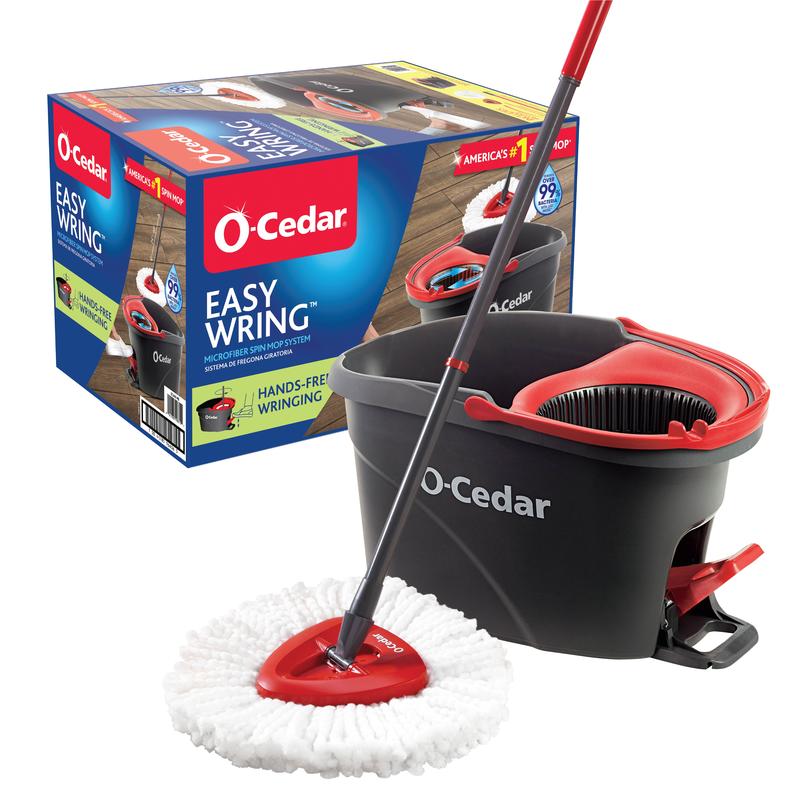 O-Cedar EasyWring Spin Mop & Bucket System