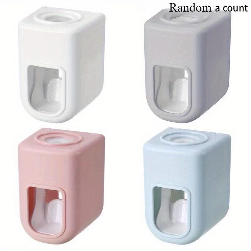 Random Color Wall Mounted Toothpaste Squeezer, 1 Count Waterproof Toothpaste Holder, Toothbrush Holder, Bathroom Supplies, Home Supplies