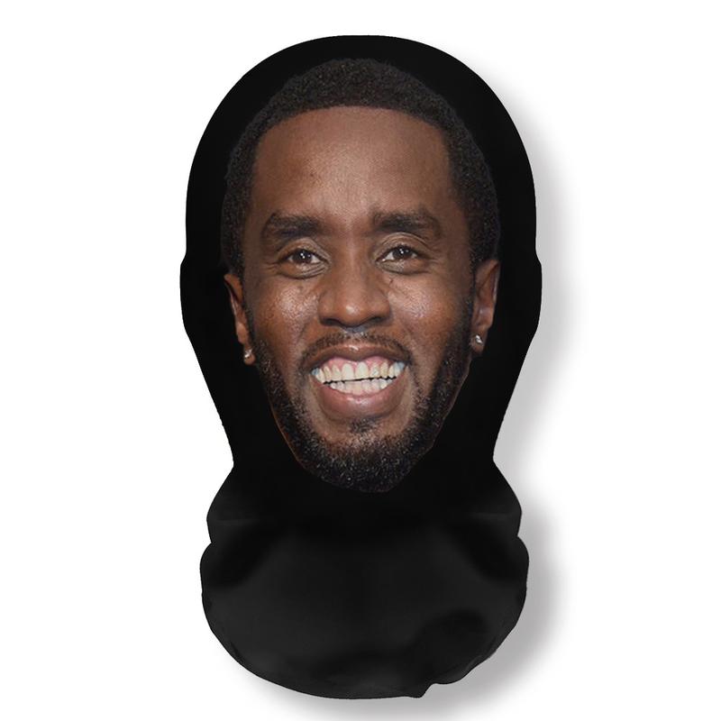 Spoof mask，Funny Mask for Parties and Events:MCLovin Jones Ye Travis BreathableMesh Hood with Various PersonalizedPatterns of Famous People - Safe andHarmless Accessories Comfortable