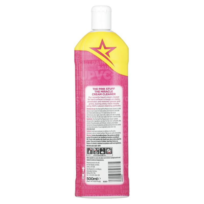 The Pink Stuff The Miracle Cream Cleaner, 16.9 fl oz (500 ml)