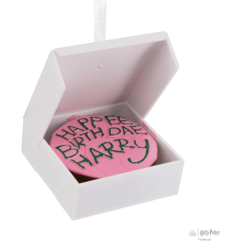 Hallmark Harry Potter Birthday Cake Christmas Ornament