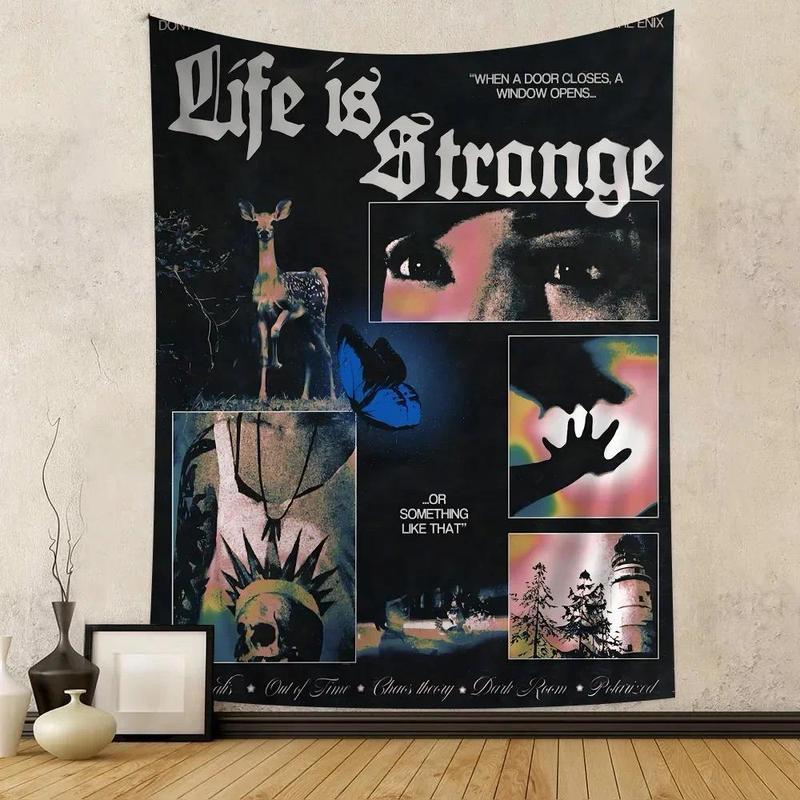 Life is Strange 2 Printed Large Wall Tapestry Hanging Tarot Hippie Wall Rugs Dorm Home Decor