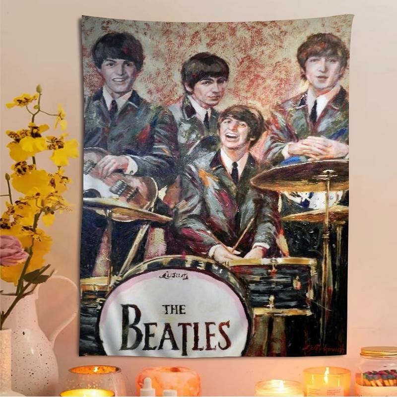 Rock B-Beatles Band Anime Tapestry Hanging Tarot Hippie Wall Rugs Dorm Wall Hanging Sheets tapestry for bedroom Decor