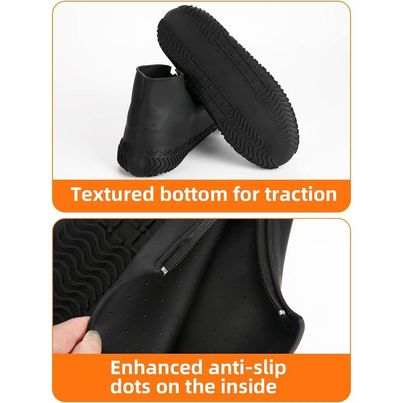 Shoe Covers Waterproof Silicone Rain Overshoes for s Men and Women