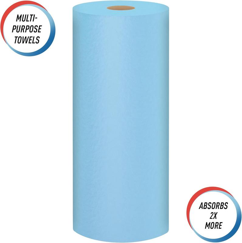 Scott Blue Shop Towels 75147, 55 Sheets Roll, 12 Rolls Carton