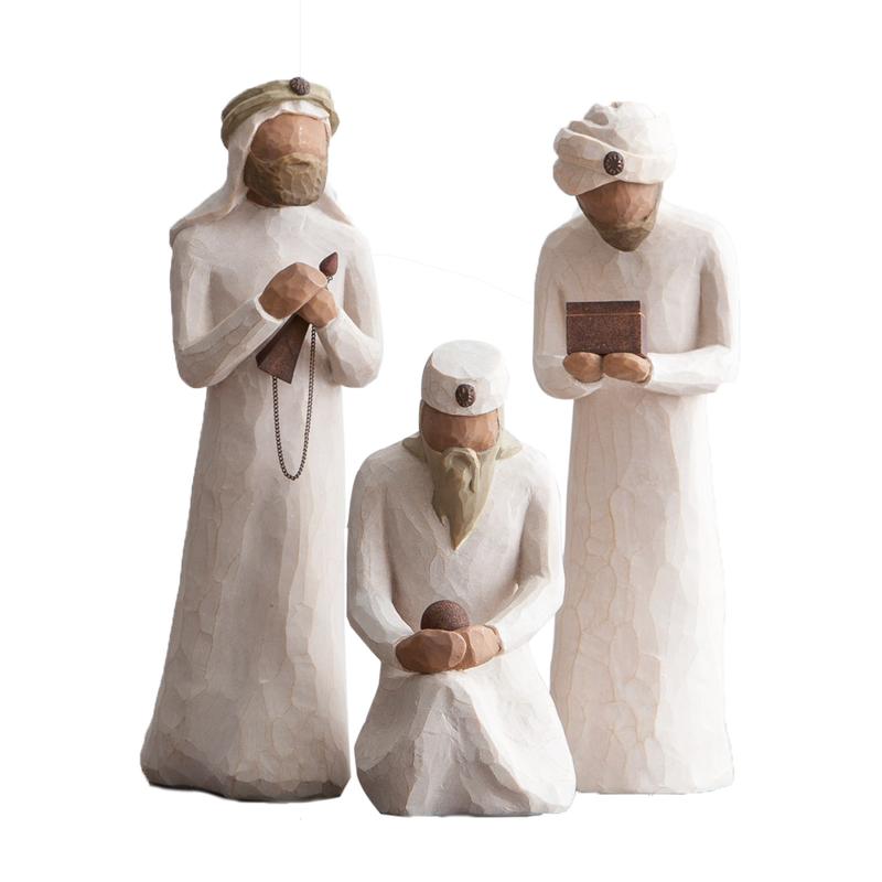 Willow Tree Nativity Wisemen Figurines - New in Box Decor Decoration Gift Set