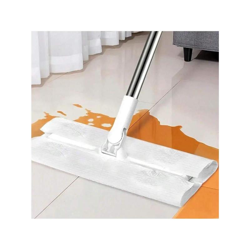 100 Dry Sweeping Cloth: Electrostatic Dust Removal Paper, Disposable Dust-Free Paper Cloth, Dry And Wet Dual Use, Suitable For Living Room, Bedroom, Bathroom, Kitchen, Floor Cleaning