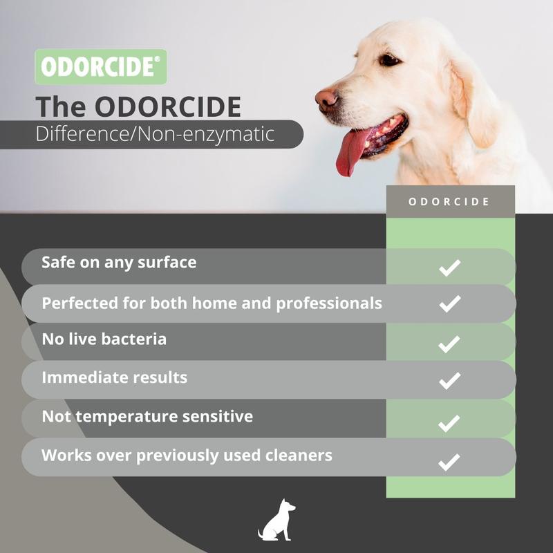 Odorcide Odor Eliminator Concentrate: Odor Eliminator for Strong Odor on Carpets, Hardwood & More - Fresh Scent - 16 oz