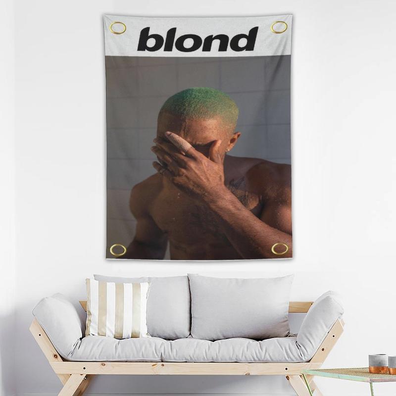 Frank Ocean Blondl Soft Hanging Tapestries - Hangable Ornaments for Creative Wall Decor - 3x5 Feet