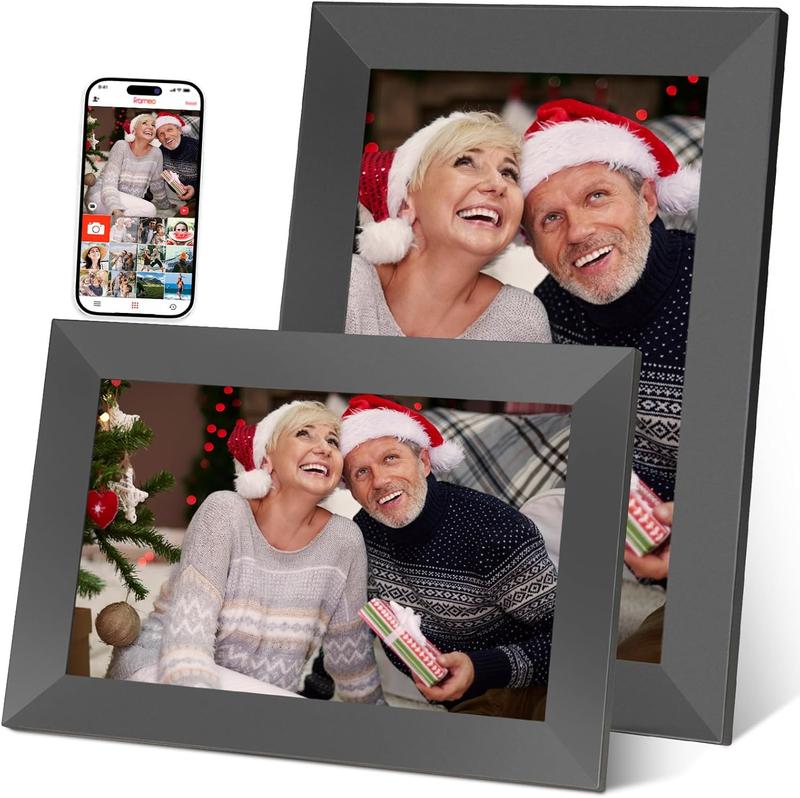 32GB Frameo Digital Frame WiFi Digital Picture Frames Load from Phone,Frameo 10.1 inch Smart WiFi Digital Photo Frame,1280x800 HD IPS LCDTouch Screen,Electronic Picture Frame Auto-Rotate