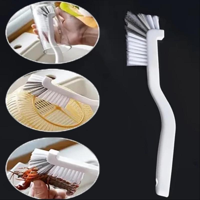 Long Handle Cup Cleaning Brush, 2 Counts Cup Wall Crayfish  Washing Brush,  Cleaning  Brush for Home Kitchen Dormitory Bathroom