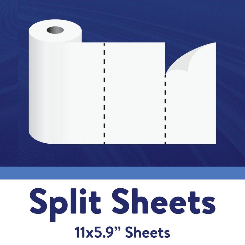 Great Value Ultra Strong Paper Towels, White, 6 Triple Rolls