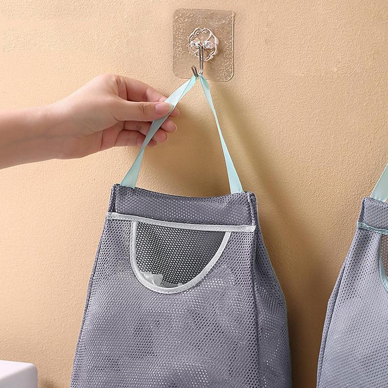 Kitchen Garbage Bag Storage Bag, 1 Count Wall Mounted Bag Holder, Kitchen Storage Organizer for Home Restaurant