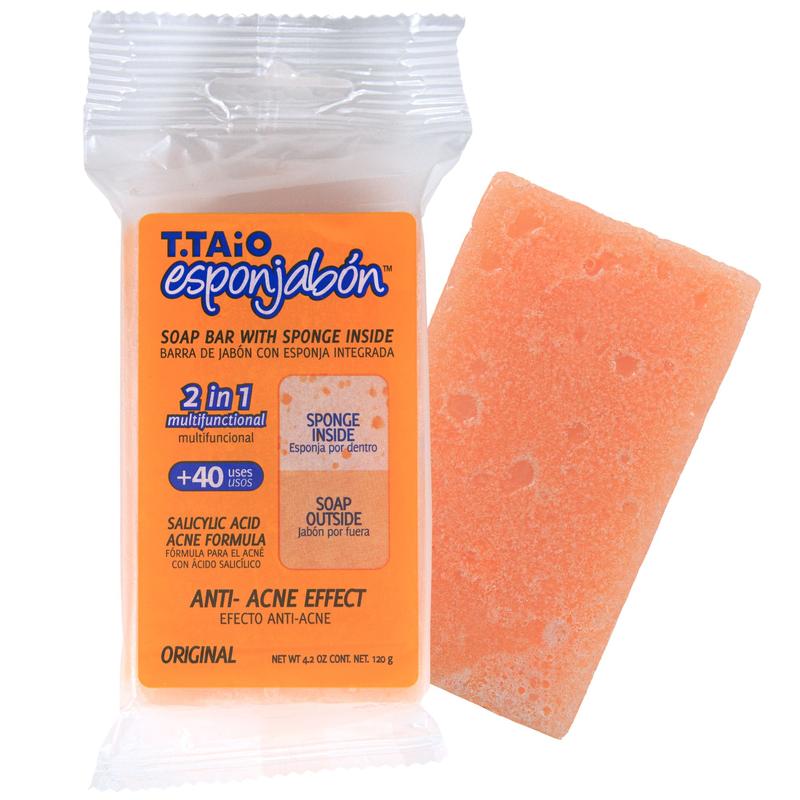 T.Taio Esponjabon Viral Mexican Soap Sponge – Exfoliating Shower Sponge for Smooth and Refreshed Skin Bath Personal