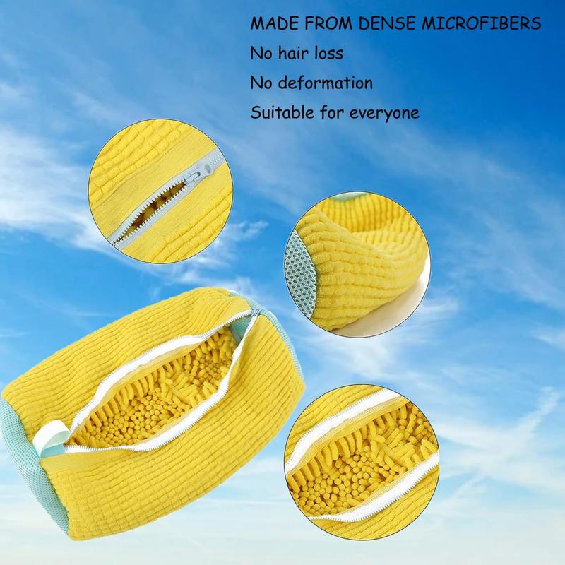 Shoe Washing Bag for Washing Machine, Laundry Shoe Bag For Washer And Dryer, Reusable Shoe Washing Bag for All Shoe Types And Sizes (Yellow 2pcs) Accessories