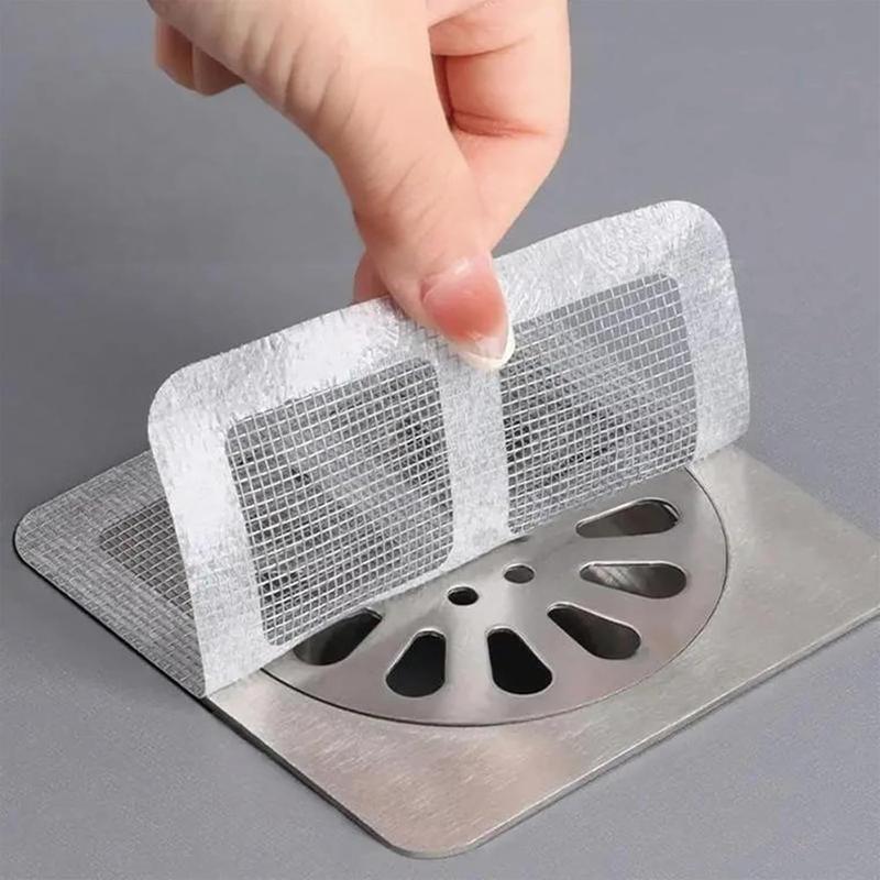 30Pack Disposable Shower Drain Hair Catcher 4