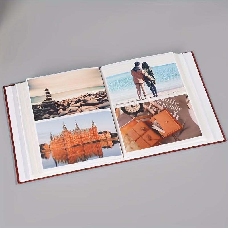 6 Inch Photo Album, 1 Count 100 Pages Retro Album For Wedding, Engagement & Anniversary, Family Memory Book, Birthday Gift