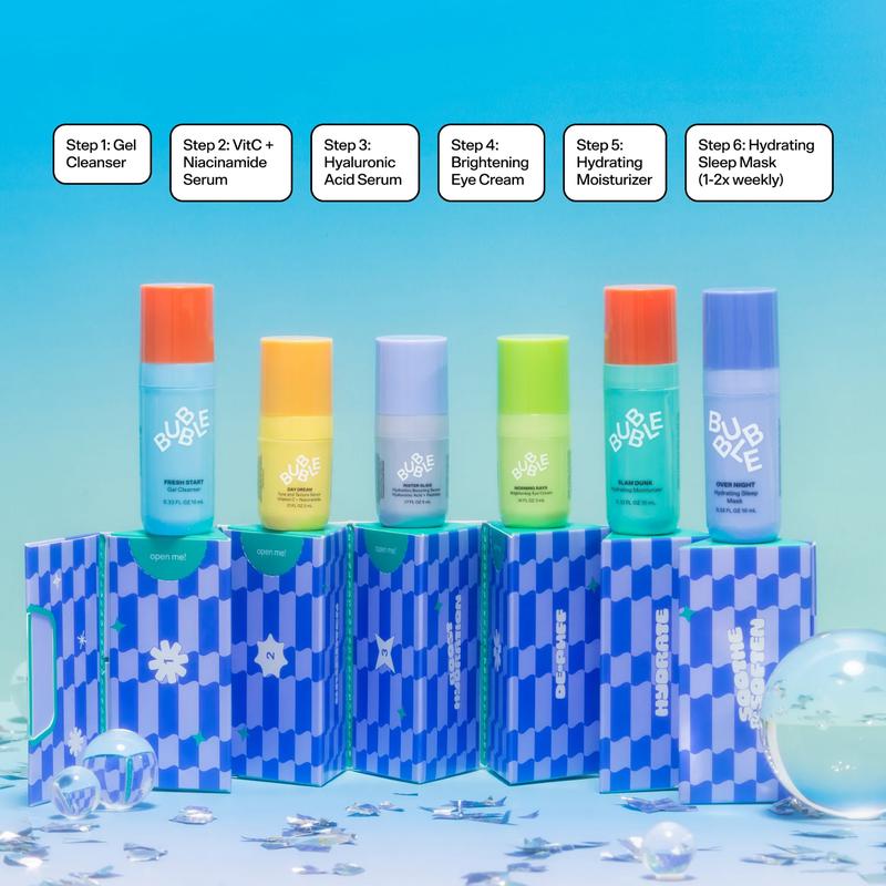 Bubble Tiny Mighties Mini Essentials Holiday Gift Set, 6 Pieces