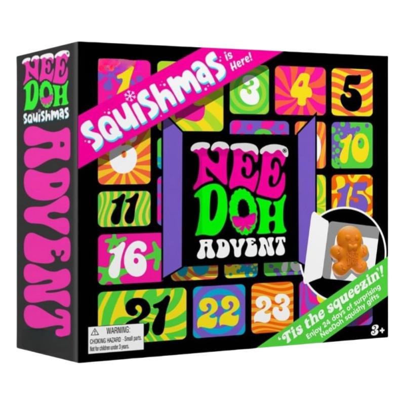 Advent Calendar with 24 Mini Toys for Christmas Countdown - Perfect Christmas Gifts for All Ages