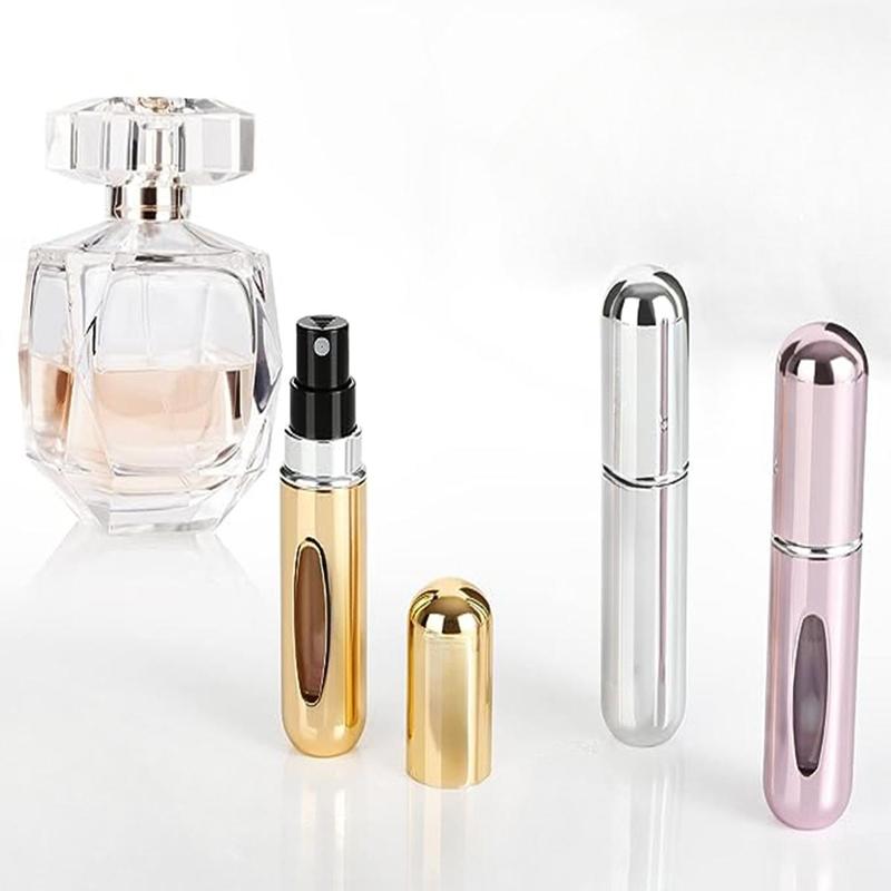 10ml Empty Perfume Spray Bottle, 3 Counts Portable Refillable Perfume Atomizer, Empty Perfume Dispenser for Travel, Outing, Camping, Hiking, Summer Gift Ideas, Travel Essentials