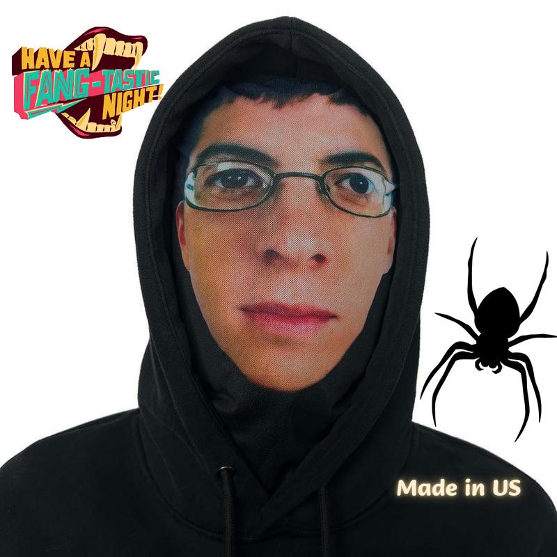 MCLovin Jones Ye Travis Breathable Mesh Hood Hyper Realistic Mask - Unique Personalized Patterns for Parties and Events