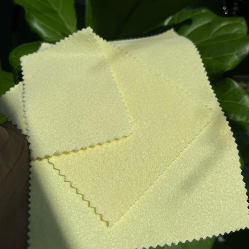 YELLOW Jewelry Polishing Cloths For Tarnished Jewelry great for use on copper!