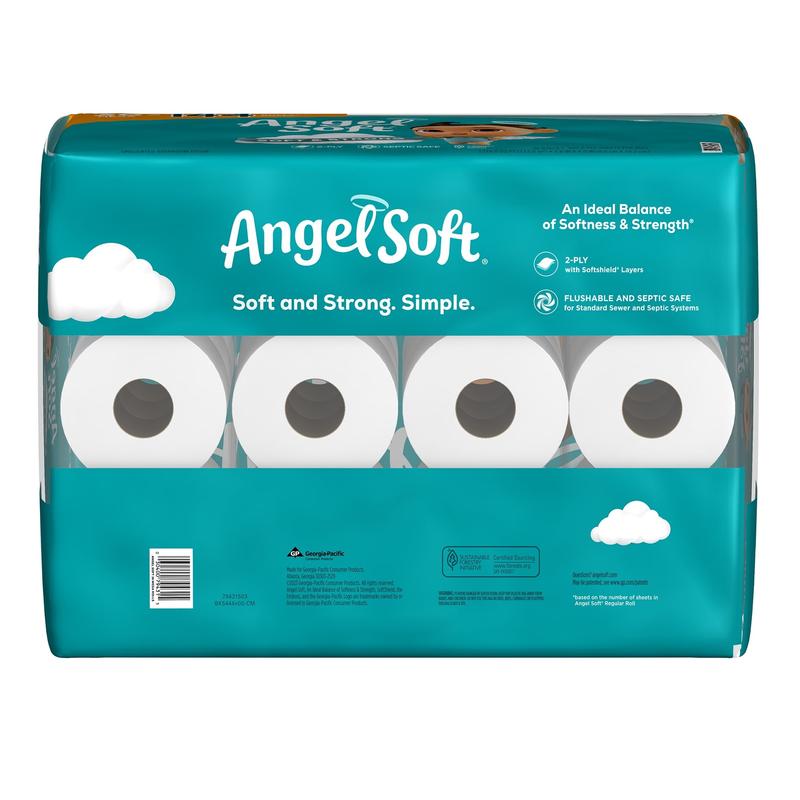 Angel Soft 2-Ply Toilet Paper, 36 Mega Rolls