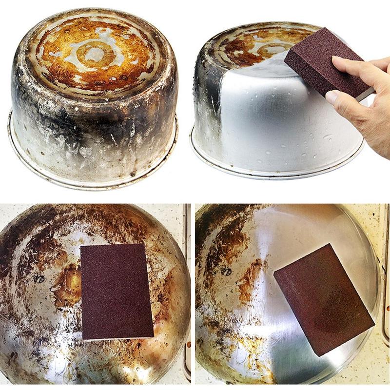 Kitchen Pot Cleaning Sponge, Rust Removal Cleaning Sponge, Household Kitchen Cleaning Tools, 2024 Fall Kitchen Accessories for 2024, Kitchen Gadgets