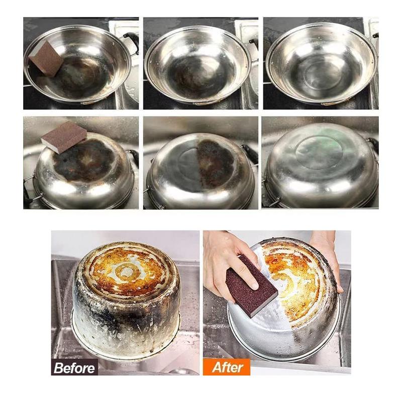 Kitchen Pot Cleaning Sponge, Rust Removal Cleaning Sponge, Household Kitchen Cleaning Tools, 2024 Fall Kitchen Accessories for 2024, Kitchen Gadgets