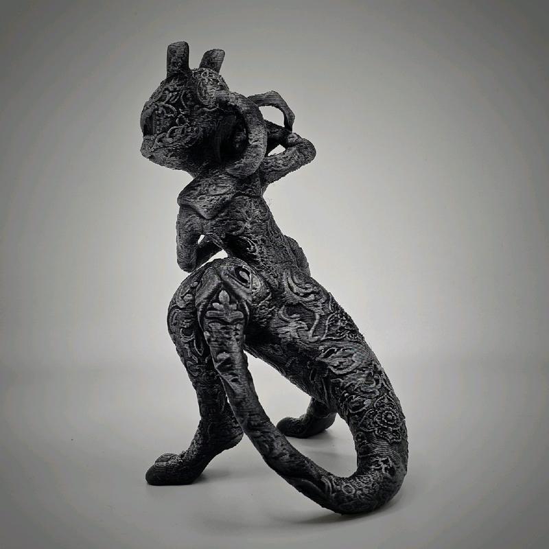 Mewtwo 3d Printed Pokemon Statue