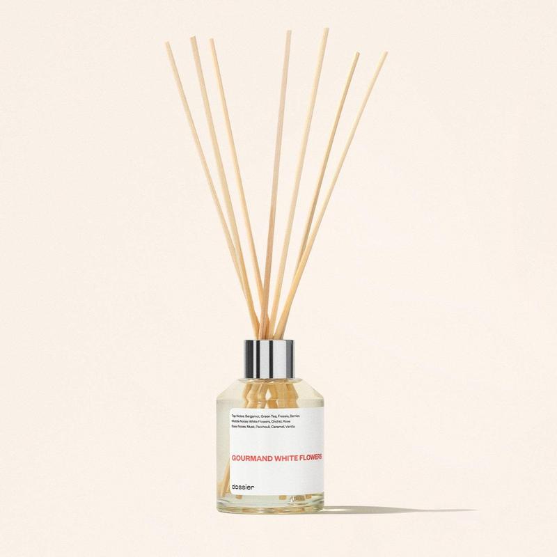 Gourmand White Flowers Room Diffuser, Dossier, Room Diffuser, 100ml