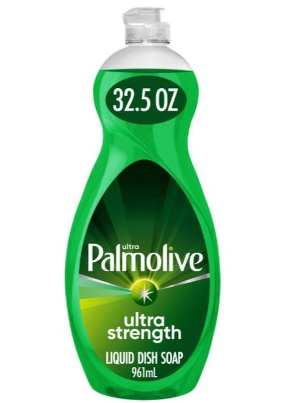 Palmolive Ultra Strength Liquid Dish Soap, Original Green - 32.5 Fluid Ounce