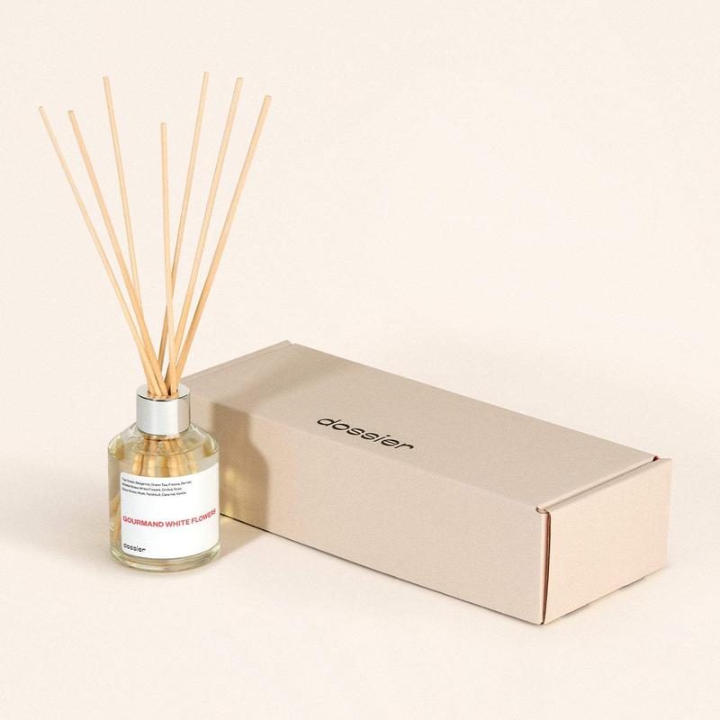 Gourmand White Flowers Room Diffuser, Dossier, Room Diffuser, 100ml