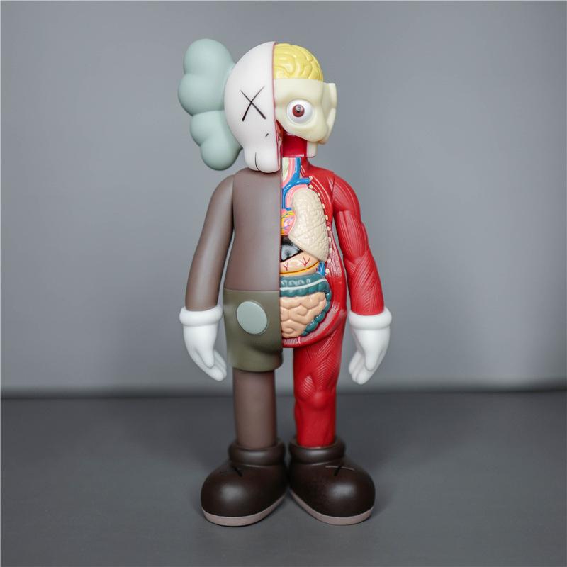 Halloween Kaws 8IN 20CM Decorative Sculpture Hypebeast Home Decor Statue, Art Figurine Halloween Gifts Halloween Decor