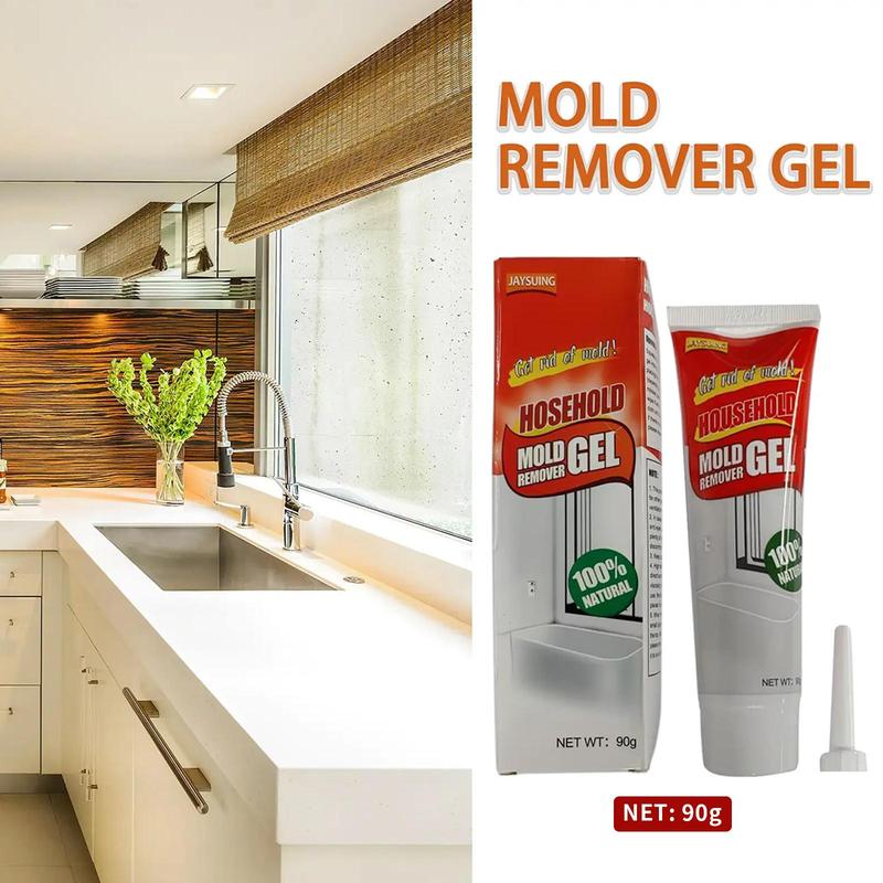 Multifunctional Mold Remover Gel, 1 Count Decontamination Cleaning Gel, Household Cleaners for Kitchen Bathroom Wall