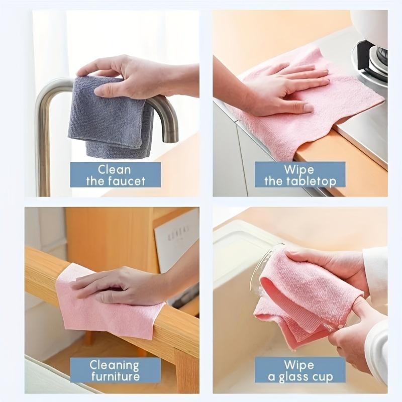 Reusable Car Cleaning Towel, Portable Car Cleaning Cloth, Multifunctional Cleaning Tool Suitable for Car, Home, Kitchen, Office