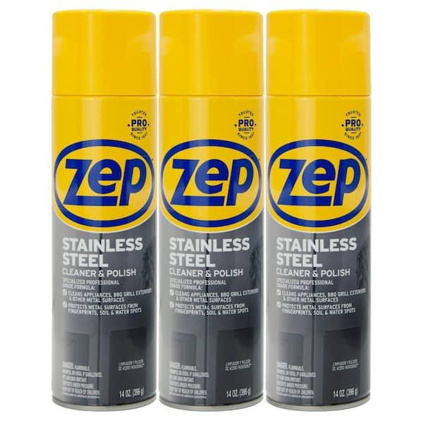 DX08 ZEP 14 oz. Stainless Steel Polish (3-Pack)