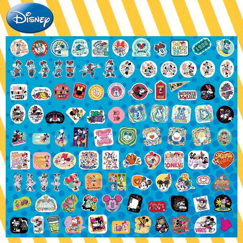 Cartoon Pattern Sticker (100pcs set), Self-adhesive Waterproof Sticker, DIY Decorative Sticker for Notebook, Phone, Luggage, Mug, Computer