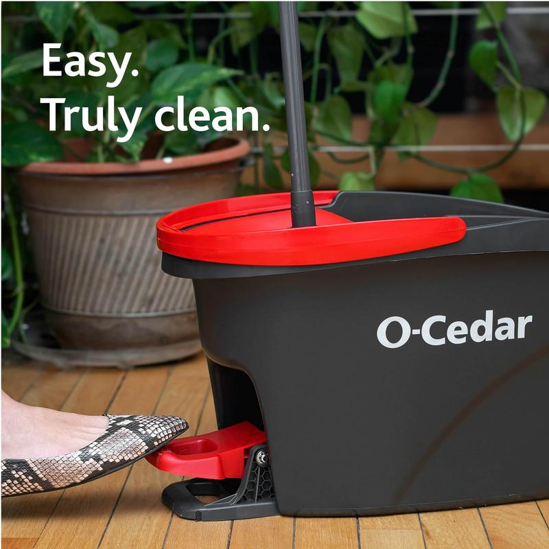 O-Cedar EasyWring Spin Mop & Bucket System